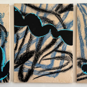 "Meep Meep#1" başlıklı Tablo Julien-G tarafından, Orijinal sanat, Akrilik Ahşap panel üzerine monte edilmiş