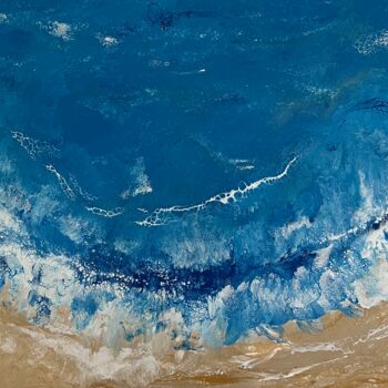 "Coastal Rhythm" başlıklı Tablo Nataliia Mcmillian tarafından, Orijinal sanat, Akrilik