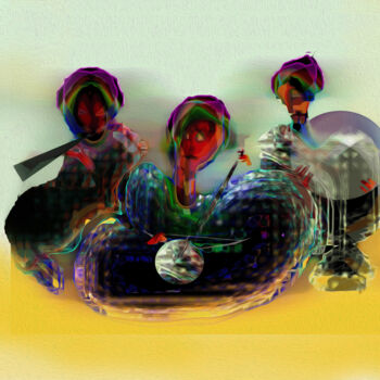 "Echoes of heritage" başlıklı Dijital Sanat Hassan Maamoun tarafından, Orijinal sanat, Dijital Resim