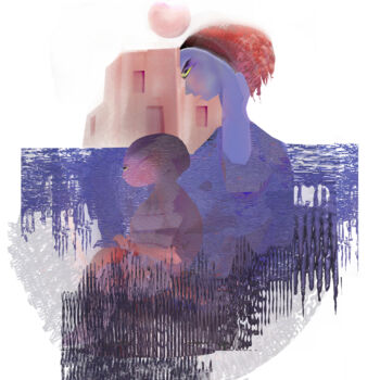 "The Mother" başlıklı Dijital Sanat Hassan Maamoun tarafından, Orijinal sanat, Dijital Resim