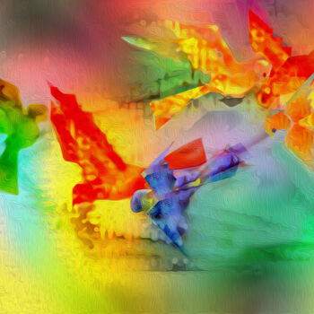 "Migration" başlıklı Dijital Sanat Hassan Maamoun tarafından, Orijinal sanat, Dijital Resim