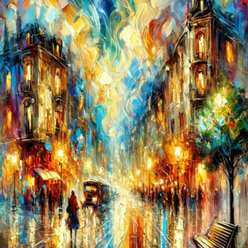 "Beautiful Streets i…" başlıklı Dijital Sanat Eagleboythegiver Agare Abel Oghenevo tarafından, Orijinal sanat, Dijital Resim