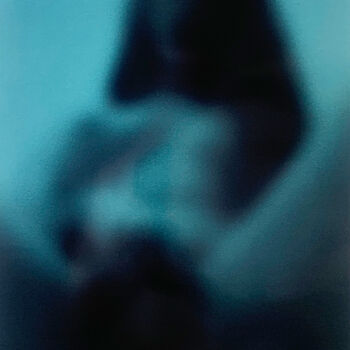 Printmaking titled "I doubt your love" by - Indigo -, Original Artwork, Manipulated Photography