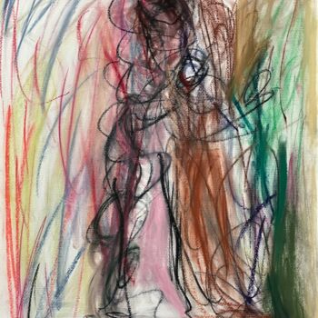 "2014- 2015. Serie “…" başlıklı Resim Lluís Cots tarafından, Orijinal sanat, Suluboya