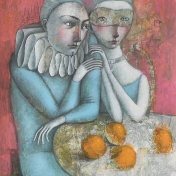 "Family of Wandering…" başlıklı Tablo Svetlana Rumak tarafından, Orijinal sanat, Akrilik