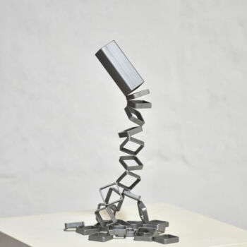 雕塑 标题为“Steel Sections” 由Yannick Bouillault, 原创艺术品, 树脂