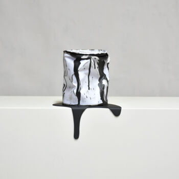 "Le vieux pot de pei…" başlıklı Heykel Yannick Bouillault tarafından, Orijinal sanat, Rezine