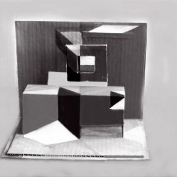Κολάζ με τίτλο "By volume collage :…" από Alexey Kriventsov, Αυθεντικά έργα τέχνης