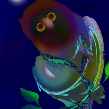 "Nocturnal beauty" başlıklı Dijital Sanat Hassan Maamoun tarafından, Orijinal sanat, Dijital Resim