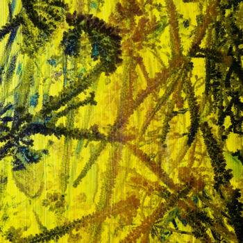 绘画 标题为“Tafelbild 4044” 由Volker W. Hamann, 原创艺术品, 颜料 安装在木板上