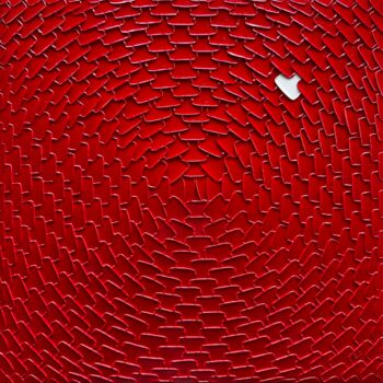 Painting titled "Rose - 895" by Aykaz Arzumanyan, Original Artwork, Oil Mounted on Wood Stretcher frame