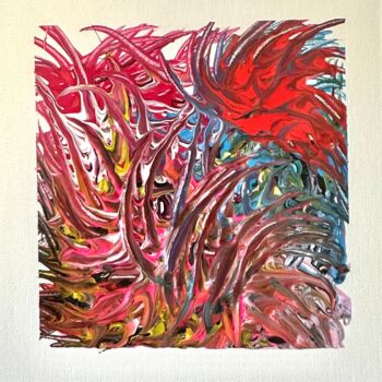 "“Rose al vento” 25x…" başlıklı Tablo Piero Iafrate tarafından, Orijinal sanat, Akrilik