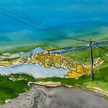 "Côte près de Bonifa…" başlıklı Tablo Frob tarafından, Orijinal sanat, Suluboya