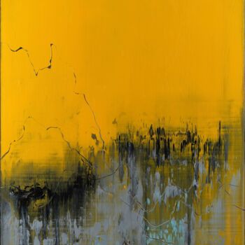 Peinture intitulée "One Fine Morning" par Nemanja Nikolic, Œuvre d'art originale, Acrylique Monté sur Châssis en bois