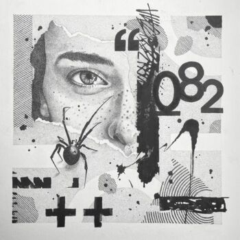 "AP-082" başlıklı Resim Pavel Tong tarafından, Orijinal sanat, Mürekkep