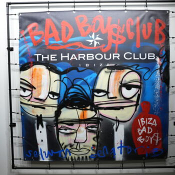 Peinture intitulée "Harbour Club" par Selwyn Senatori, Œuvre d'art originale, Acrylique