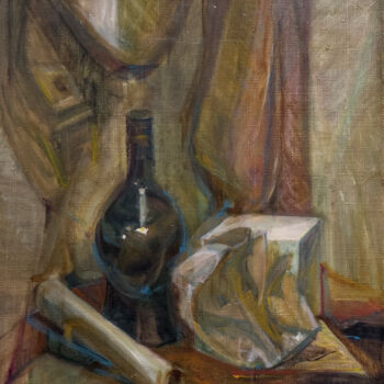 Картина под названием "Collectible Vintage…" - Sasha Tovstik, Подлинное произведение искусства, Масло