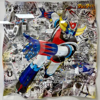 Malarstwo zatytułowany „Prince 80's canvas” autorstwa N Nathan, Oryginalna praca, Atrament