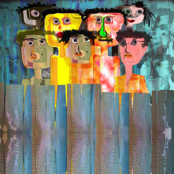 "Scrutinized" başlıklı Dijital Sanat Hassan Maamoun tarafından, Orijinal sanat, Dijital Resim