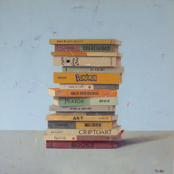 Peinture intitulée "EQUILIBRIO" par Tomasa Martin, Œuvre d'art originale, Huile Monté sur Châssis en bois