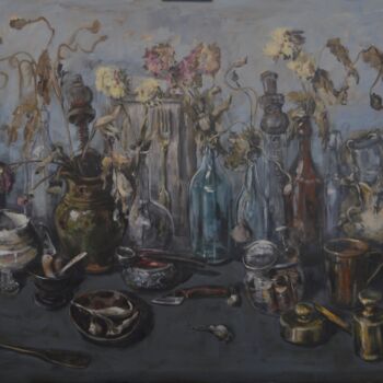 Картина под названием "27/2025" - Artur Endler, Подлинное произведение искусства, Акрил