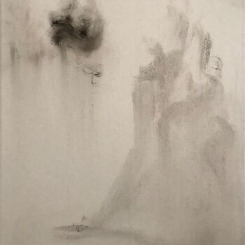 Painting titled "24.10.25.wh" by Wei Hao 000, Original Artwork, Oil Mounted on Wood Stretcher frame