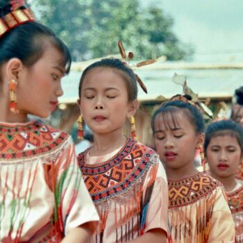 Photography titled "Sulawesi - baptême…" by Christian Ebel, Original Artwork, Analog photography