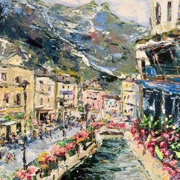 "Chamonix Mont Blanc…" başlıklı Tablo Vilma Gataveckiene tarafından, Orijinal sanat, Petrol