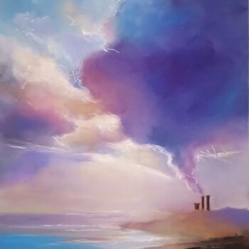 Peinture intitulée "Screenshot" par Inna Agadullina, Œuvre d'art originale, Huile