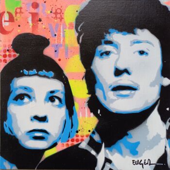 Painting titled "Les Rita" by Philippe Euger, Original Artwork, Spray paint