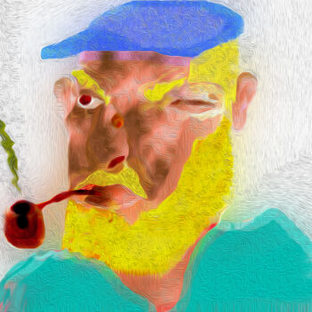 "Mr. Sailor" başlıklı Dijital Sanat Hassan Maamoun tarafından, Orijinal sanat, Dijital Resim