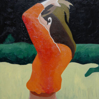 "Facing the autumn b…" başlıklı Tablo Young Park tarafından, Orijinal sanat, Akrilik