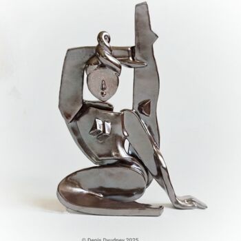 "Gymnast" başlıklı Heykel Денис Дюднев tarafından, Orijinal sanat, Seramik