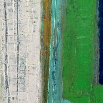 "Balle au pied" başlıklı Tablo Orlane Grelet tarafından, Orijinal sanat, Akrilik Ahşap Sedye çerçevesi üzerine monte edilmiş