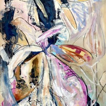 Malerei mit dem Titel "freiWind" von Judith Riemer, Original-Kunstwerk, Acryl