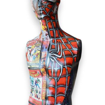 "Busto  Pop ART Spid…" başlıklı Tablo Antonella Castrovillari tarafından, Orijinal sanat, Akrilik