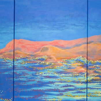 Peinture intitulée "Mineral Light" par Katherine Pieniazek, Œuvre d'art originale, Acrylique