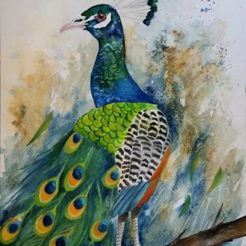 "UN ORGUEUIL TOUT EN…" başlıklı Tablo Severine Soulas tarafından, Orijinal sanat, Suluboya