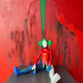 雕塑 标题为“Post-Alienation” 由Incognito, 原创艺术品, 塑料