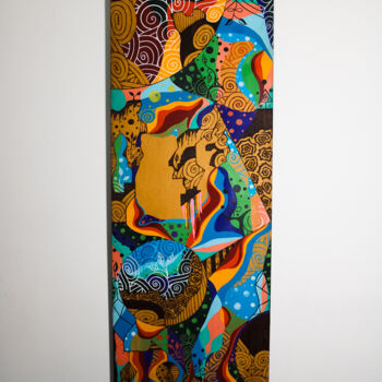 Painting titled "Morfologia" by Viva Arte Intuitiva, Original Artwork, Acrylic