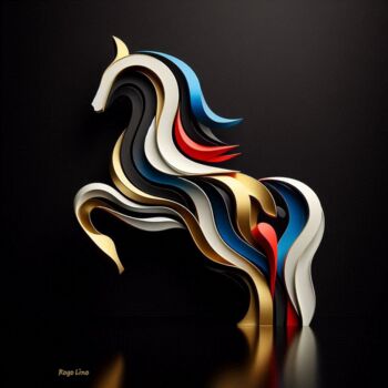 Digital Arts titled "El Brío de la Digni…" by Rogo Lino, Original Artwork, AI generated image