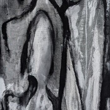 Картина под названием "Strangers" - Darya Nakvakina, Подлинное произведение искусства, Акрил Установлен на Деревянная рама д…