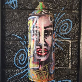 "COOL ART STORY" başlıklı Tablo Guemi (1980) tarafından, Orijinal sanat, Akrilik Ahşap panel üzerine monte edilmiş