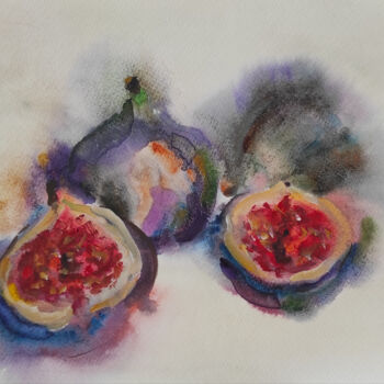 "Fig. Watercolour ar…" başlıklı Tablo Olga Ponomarenko tarafından, Orijinal sanat, Suluboya