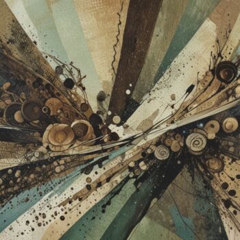 Digital Arts titled "В природных оттенках" by Natalya Rozhkova, Original Artwork, AI generated image