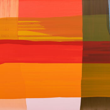 Malarstwo zatytułowany „Der Finger, der zum…” autorstwa Markus Honerla, Oryginalna praca, Lakier Zamontowany na Drewniana ra…