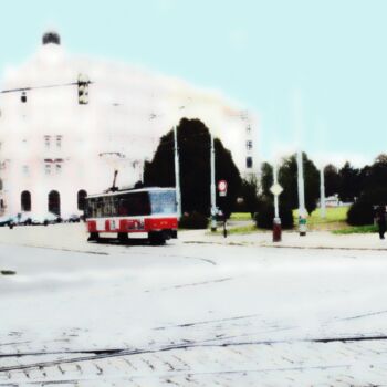 Fotografie getiteld "Wien, nur Wien 02" door Rea Schenk, Origineel Kunstwerk, Film fotografie