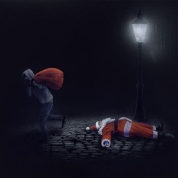 "Voleur de rêve" başlıklı Baskıresim Onemizer tarafından, Orijinal sanat, Serigrafi