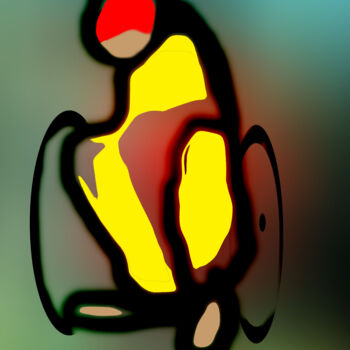 "Silent burden" başlıklı Dijital Sanat Hassan Maamoun tarafından, Orijinal sanat, Dijital Resim