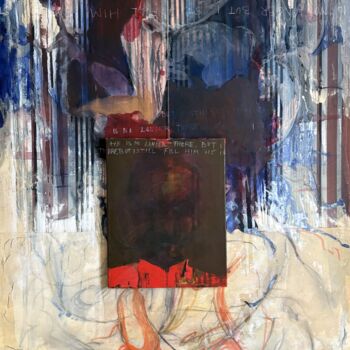 Peinture intitulée "No Longer" par Gela Mikava, Œuvre d'art originale, Acrylique